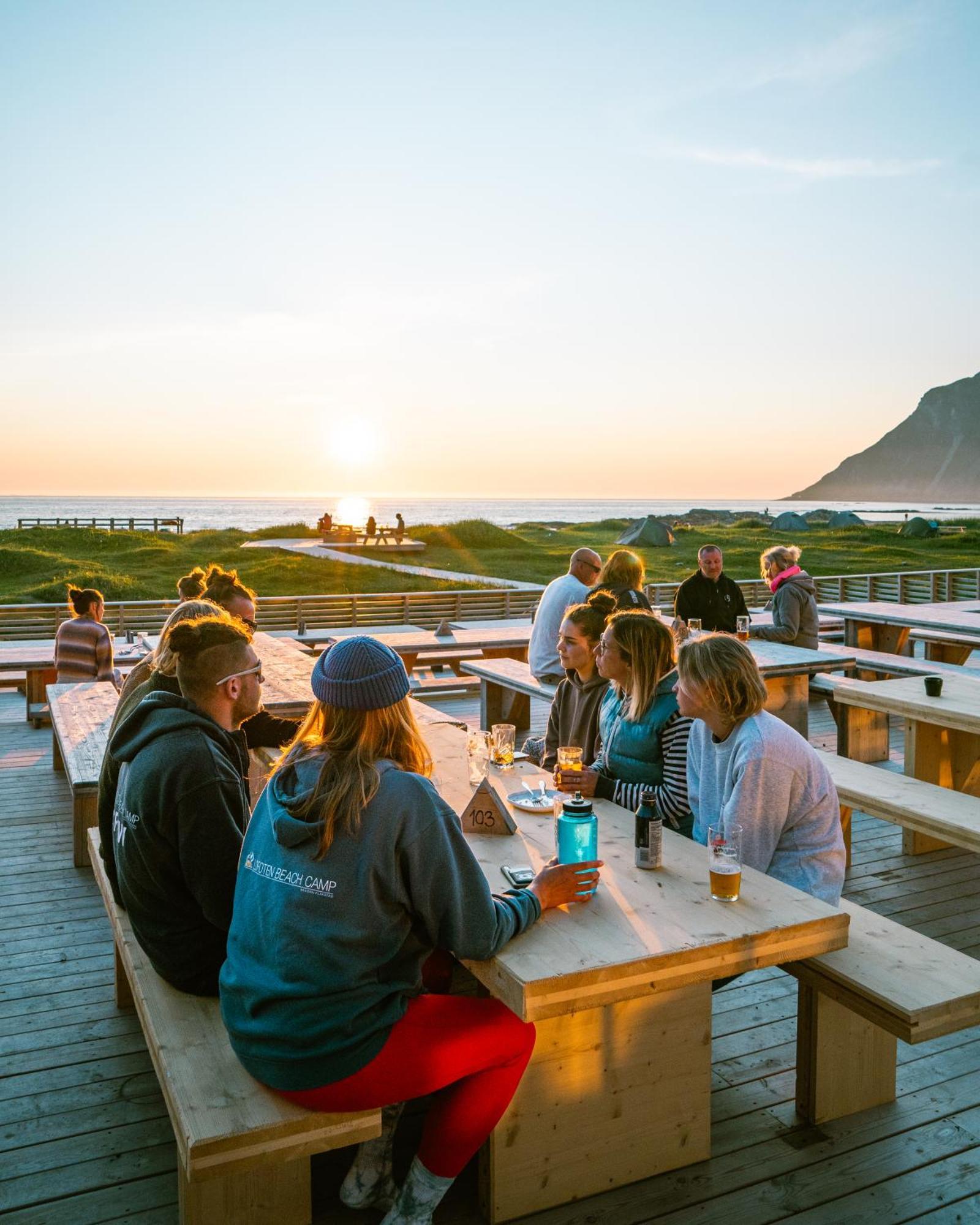 Lofoten Beach Camp Ramberg Exterior photo